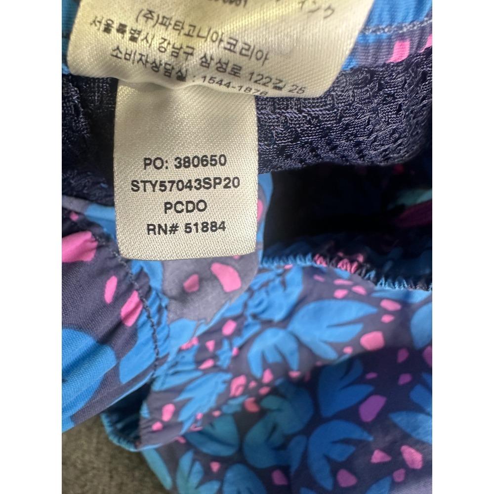 Patagonia Womens Barely Baggies Shorts 2.5" Inseam Blue 57043 Size Medium EUC - Picture 6 of 16